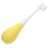 BCOATH Toddler Manual Toothbrush Soft Bristles Kids Tooth Brush Single Pack Age 2-5 Children Baby Oral Care Yellow view 1