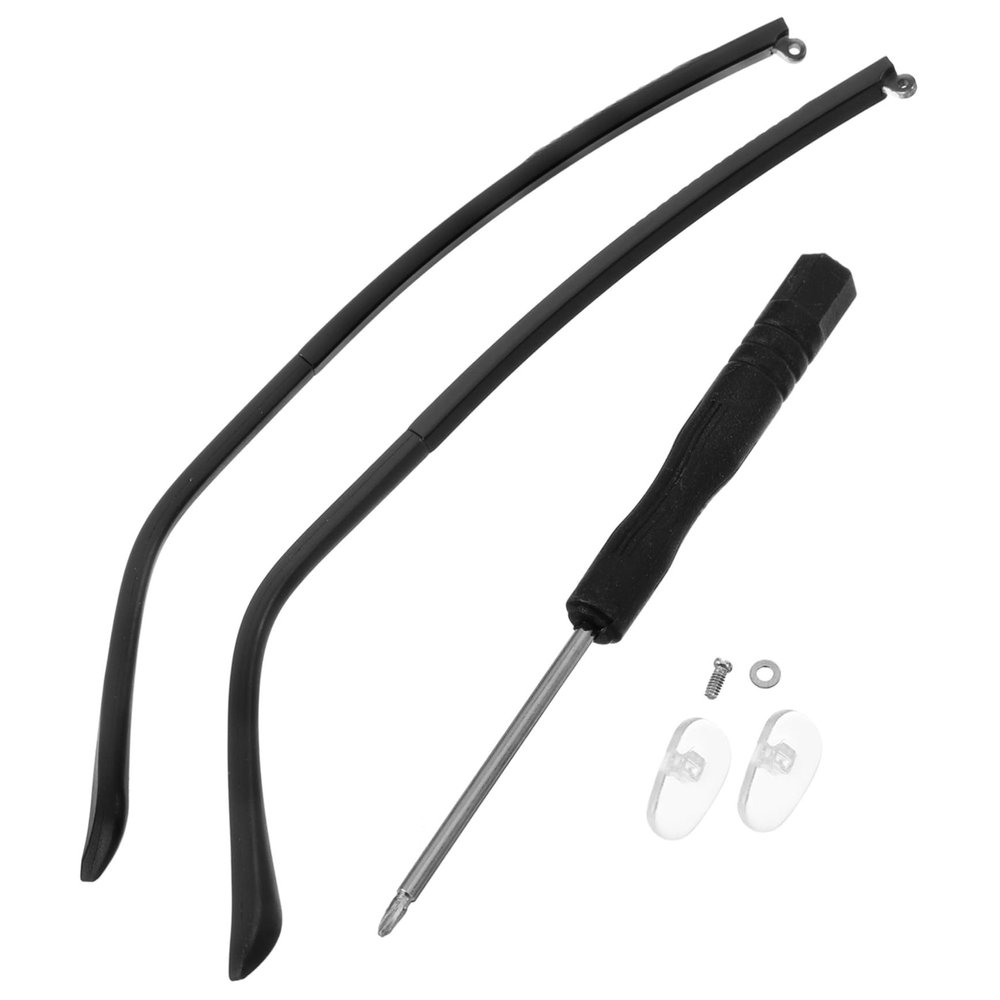 Hoement Plastic Eyeglass Legs Replacement Parts Glasses Temple Strap for Glasses Eyeglass Legs Supplies