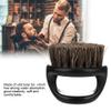TIKATARER Shaving Brushes For Men, Wild Boar Fur Shaving Brush Beard Mustache Trimming Brush Salon Shaven Tool For Daily Shaving Routine (black handle black hair) view 3