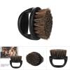 TIKATARER Shaving Brushes For Men, Wild Boar Fur Shaving Brush Beard Mustache Trimming Brush Salon Shaven Tool For Daily Shaving Routine (black handle black hair) view 4