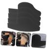 HONMEET 4 Pcs Men's Beard Applicator Cards Hairline Enhancing Shaping Templates Black for Hair Fiber Styling and Grooming view 2