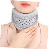 SEWOART Soft Silicone Neck Brace for Cervical Support Short Gray Neck Collar Pain Relief for Home Use view 2