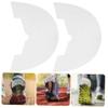SEWOART Self-Adhesive Rubber Shoe Repair Pads for 5 Pairs Non-Slip Heel Cushion Pads Shoe Sole and Heel view 3