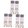 BCOATH 24pcs Sanitary Napkin Pouch Bag Portable Tampon Holder Bag Travel Pouch for Women Tear-Resistant Fashion Design Random Style view 1