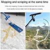 2024 New Magic Large Flat Mop, Self Wringing Microfiber Mop with Microfiber Pads, 360 Rotating Wet and Dry for Floor Cleaning (Blue, Mop + 4 Mop Cloths + Bucket) view 4
