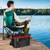Fishing Bucket,Live Bait Bucket | Foldable Fishing Bait Bucket Minnow Bucket Water Resistant EVA Fish Live Container for Adult view 2