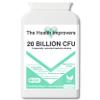 20 Billion CFU - 8 Strains - Probiotics for Digestion Gut Health & Bloating Supplement Capsules Vegan 1 Months Supply view 1