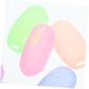 HAPINARY 6pcs Travel Toothbrush Covers Food Grade Silicone Brush Caps Portable Dust Holder for Daily Use view 3
