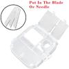 2 Pack 1 Quart Sharps Container Biohazard Disposal Needle Collect Box Red & Yellow view 2