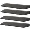 minkissy Sweeping Robot Climbing Mat 4pcs Ramp Pads Indoor Rubber Cleaning Ramp view 1