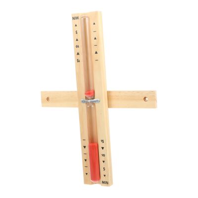 SEWOART Hourglass Sauna Timer Wooden Timer Interval for Boys and Girls and Sauna Decor