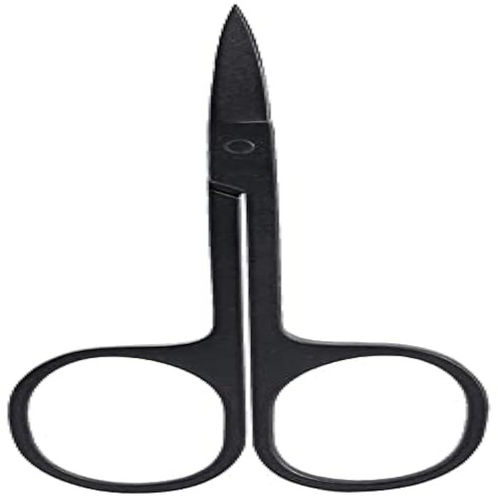 Black Stainless Steel Scissor Eyebrows Nose Hair Beard Scissor Beauty Tool Nose Hair Scissors Fingernail Scissors Small Grooming Scissorsnose Hair Scissor
