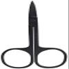 Black Stainless Steel Scissor Eyebrows Nose Hair Beard Scissor Beauty Tool Nose Hair Scissors Fingernail Scissors Small Grooming Scissorsnose Hair Scissor view 2