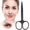 Black Stainless Steel Scissor Eyebrows Nose Hair Beard Scissor Beauty Tool Nose Hair Scissors Fingernail Scissors Small Grooming Scissorsnose Hair Scissor view 3