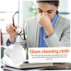 FOMIYES 12pcs Microfiber Lens Wipes for Glasses Eyeglass Cleaning Cloths Polishing Cloths Compact Cleaning Lens Glasses Cleaner for Eyeglasses Lenses Screens view 4