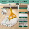 20oz Commercial Cleaning Mop Head Replacements, 3 Pack Heavy Duty Industrial Cotton Looped End String Cleaning Mop Head Refills,Used for Home,Garage,Office and Kitchen,White Mop Refills view 4