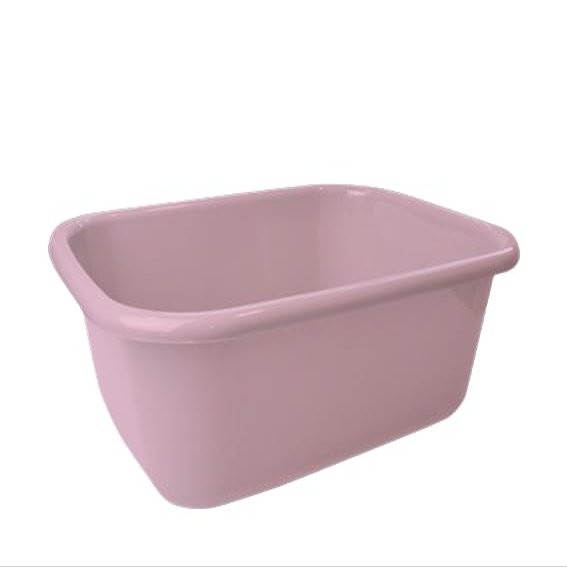 Vision4ever 1Pcs Pink Pastel Washing Up Bowl Plastic Kitchen Large Rectangular Washing Up Bowl Basin Cutlery Tidy Drainer Plastic Washing Up Bowl