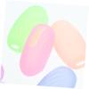 Beaupretty 6pcs Travel Toothbrush Head Caps Case Soft Silicone Easy to Carry Mold Daily Use view 3