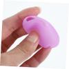 Beaupretty 6pcs Travel Toothbrush Head Caps Case Soft Silicone Easy to Carry Mold Daily Use view 4