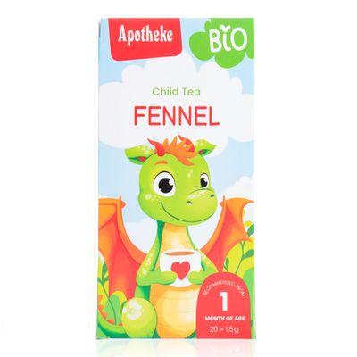 Fennel Tea for Children and Babies from 1 Month (Pack of 1)