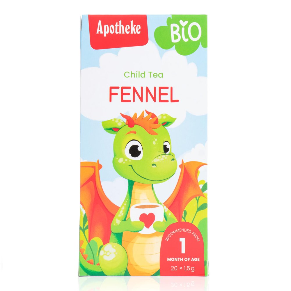 Fennel Tea for Children and Babies from 1 Month (Pack of 1)