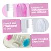 COLLBATH 9pcs Double-Sided Boys and Girls Toothbrush Boy Girl Brush Silicone Finger Brush Oral Cleaning view 4