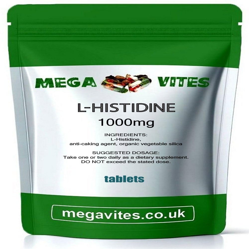 L-HISTIDINE Tablets 1000mg x 120 - MEGAVITES