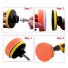 6 Inch Car Buffing Polishing Pads Kit 9 Pcs Foam Polisher Pads Car Buffer Attachment view 4