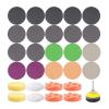 2Inch Automotive Sanding Disc Suit Circular Sandpaper With Polishing Sponge And Grinding Pad Car Paint Polishing For Rotary Tool view 1