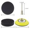 2Inch Automotive Sanding Disc Suit Circular Sandpaper With Polishing Sponge And Grinding Pad Car Paint Polishing For Rotary Tool view 4