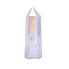 1PC Natural Aura Clear Quartz Crystal Healing Stone Energy Quartz Home Decoration Reiki Polished Stone Chakra Tower(71-80mm) view 1