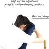 Dremdo Portable Face Down Pillow After Eye Surgery for Post Vitrectomy And Retinal Detachment Recovery with Height Adjustable Stand,Blue view 3