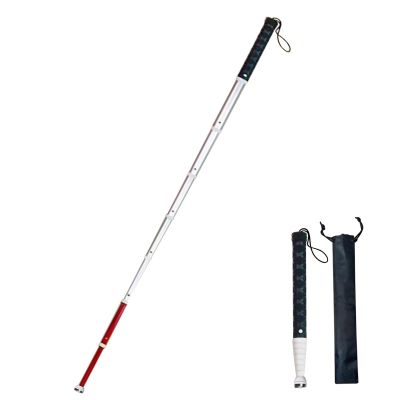 125Cm Telescopic Blind Cane Best Mobility Crutch for Vision Impaired Titanium Alloy Blind Walking Sticks Retractable Guide Cane
