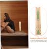 BCOATH 15-Minute Wooden Hourglass Sauna Timer Household Rotating Timer Glass Tube for Dry Steam Room Green view 3