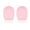 siduytin 2Pcs Bath Gloves Bathing Glove Exfoliating Facial Massage Multi Color for Mitt Rubbing Towel Dead Skin Bathroom Home, Pink view 1