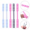 ORFOFE Reusable Adjustable Hook 5pcs Silicone Earband Extender with Anti-Strangulation Feature for Small and Large Sizes Random Color view 4