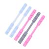 TOVINANNA 5pcs Adjustable Silicone Mask Earband Hooks Non Slip for Reducing Ear Discomfort Suitable for Small and Medium Faces Random Color view 1