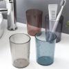 DFJOENVLDKHFE Toothbrush Cup & Mouthwash Cup: Mouthwash Cup Portable For Family Travel Camping, Modern Design For Bathroom(PURPLE) view 2