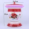CHFYIJYHM Pregnant Women Toilet Bucket Enamel Urinal Basin Female Urine Buckets Bedpan Urinal Basin Chamber Pot Urinals Potty view 2
