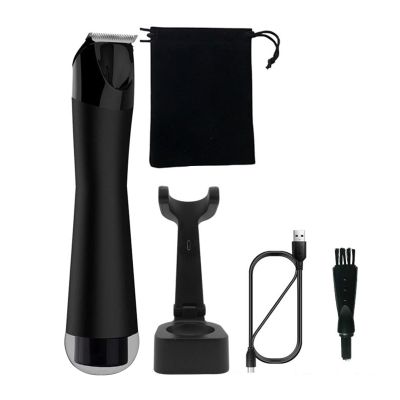 Electric Trimmer Intimate For For Men Waterproof Wet/Dry Eggs And Body Groomer Testicle For With LED L