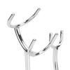 Holder, Safety Stand for Men with Brush Soap Bowl Feature Electroplating Metal Assembly Manual Shaving Stand for Beard Trimming view 2