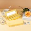 Esdallina 1Pcs Contact Lens Travel Case with Cleaner Portable Contact Box with Mirror Tweezers (Yellow) view 3