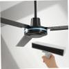 minkissy 3pcs Ceiling Fan Cleaner Brush Vacuum Attachment for Duster for Fan Cleaning and view 2