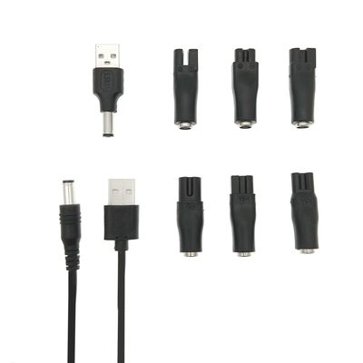 JZK 5V USB Shaver Charger Cable Replacement, Razor Charging Adapters for Various Electric Hairdressers, Purifiers and Beauty Instruments Charging Lead Connecter Tips