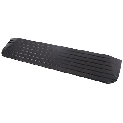 Rubber Threshold Track Curb Ramp, Kerb Ramp, for Car, Truck, Scooter, Bike, Motorcycle, Wheelchair(32x110.5x3.8cm)