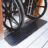 Rubber Threshold Track Curb Ramp, Kerb Ramp, for Car, Truck, Scooter, Bike, Motorcycle, Wheelchair(32x110.5x3.8cm) view 2
