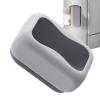 Tissue Box Holder, Cosmetic Tissue Holder - Sturdy Silicone Tissue Box Holder with Suction Cup Base - Rectangular Refillable Tissue Organiser with Wide Mouth for Wall, Bathroom, S view 1