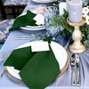 12Pcs 50cm Table Napkins Cloth Square Fabric Napkin Pocket Handkerchief for Wedding Birthday Home Party Hotel view 2
