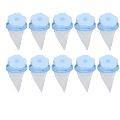 Lint Catcher for Laundry, 10PCS Washing Machine Filter Bag Washing Machine Filter Laundry Hair Catcher Reusable Laundry Hair Mesh (B Type)