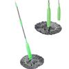 2 in 1 Dehydrated Mop, Self-Wringing Twist Mops for Floor Cleaning, Microfiber Floor Mop with Long Handle, 360 Degree Spin Mop, Easy Wringing Mop for Floor Household Cleaning view 1